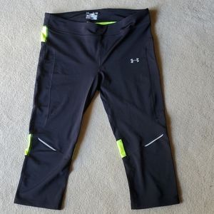 Under Armour Heat Gear Compression Crop Legging XL